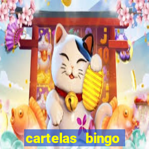 cartelas bingo bingo de palavras para imprimir